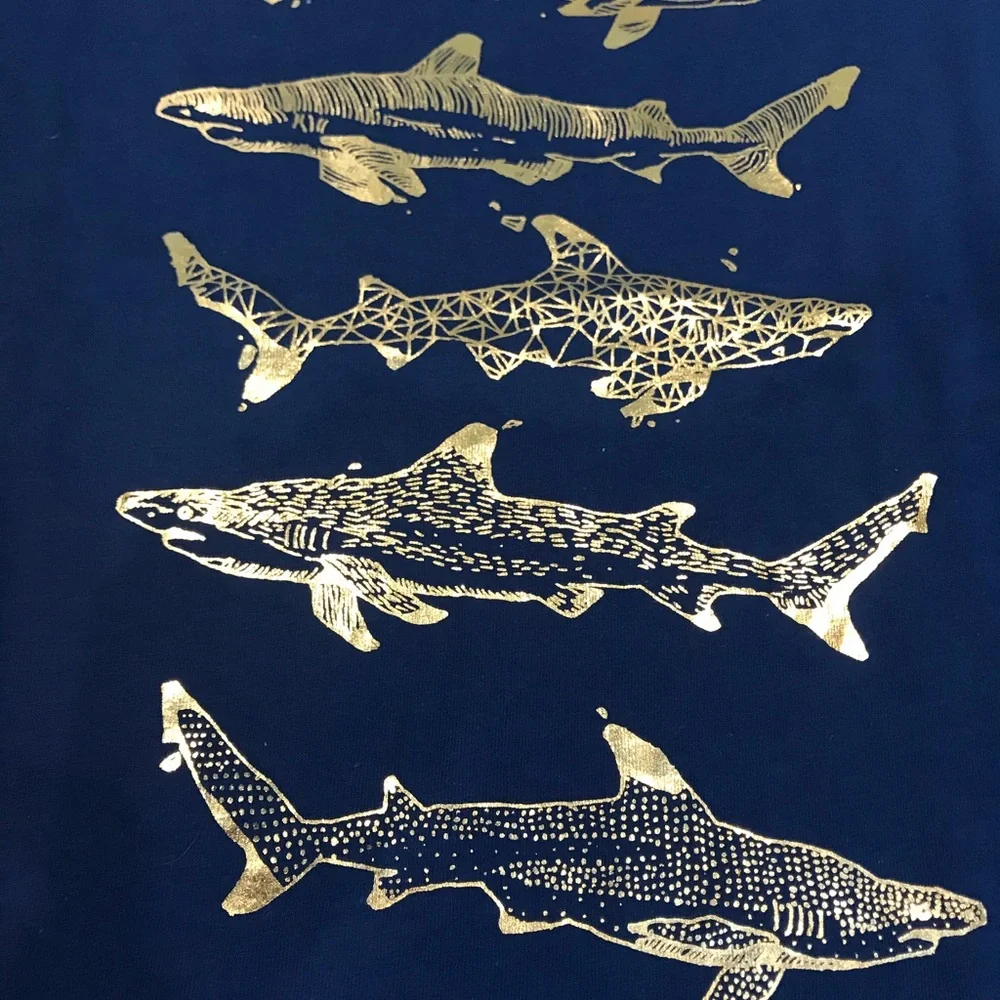 ⭐️NWT Gap Kids Boys Graphic Shark Tee Shirt⭐️